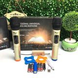  Bộ 2 micro karaoke không dây Vinetteam S29 /S30 kết nối bluetooth cho loa kéo- Hỗ trợ thiết bị có jack cắm 3.5mm và 6.5m 
