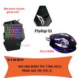  Bộ chuyển đổi game Flydigi Q1 chơi game PUBG, ROS, Free Fire và các game FPS khác, không sợ band acc -dc3462 