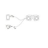  Bộ 2 đôi loa vi tính xí ngầu g101 cắm nguồn usb-DC1038 