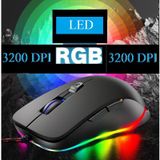  [ELCL70K hoàn 10% tối đa 70k xu đơn từ 500k]CHUỘT CHƠI GAME LED RGB FREE WOLF V6 (Đen) -dc3156 