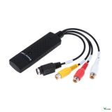  Easy Cap USB ✔ Cáp chuyển đổi video và âm thanh USB 2.0 cho Video DVR TV DVD VHS -DC975 