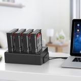  Dock 4 bay orico 6648us3-c, thiết bị chuyên dụng chép karaoke, game chính hãng bảo hành 12 tháng -dc679 