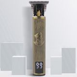  Bộ tông đơ cắt tóc T9 có thể sạc lại, màn hình hiển thị pin- máy cạo râu mini 