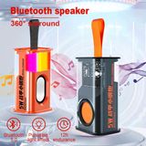  Loa Bluetooth Mini Trong Suốt A36 Nghe Nhạc Không Dây thiết kế có đèn nháy theo nhạc bass rung cực đẹp -dc5026 