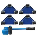  Bộ dụng cụ hỗ trợ nâng và di chuyển đồ đạc tam giác 40 bánh Thông Minh xoay 360 độ trọng tải tối đa 300 kg -dc5036 