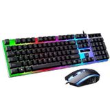  Bộ Bàn Phím Kèm Chuột LED giả cơ chuyên game G21/G21B (TẶNG LÓT CHUỘT) -dc2551 