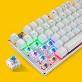  Bàn Phím Cơ Metoo zÊrÔ TKL Led Rainbow và không led 87 phím 