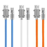  Dây Cáp Sạc Nhanh 120W 6A Bằng Hợp Kim Kẽm Và Silicon cho điện thoại thông  minh Androi , Táo 