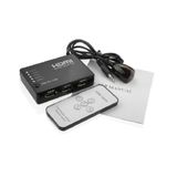  Bộ gộp HDMI 5 cổng vào 1 cổng ra có điều khiển (Đen) -dc780 