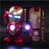  Đồ Chơi RoBot Iron Man - Robot tự nhảy múa có đèn led, có nhạc mặt lạ đóng mở -dc3677 