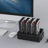  Dock 4 bay orico 6648us3-c, thiết bị chuyên dụng chép karaoke, game chính hãng bảo hành 12 tháng -dc679 