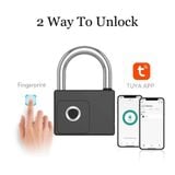  Khoá vân tay chống nước P70 sử dụng vân tay App mở khóa kèm 2 chìa khóa dự phòng -dc5103 