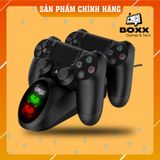  Đế sạc cho 2 tay cầm PS4 Slim/ Pro có led báo hiêu - iPega 9180 -dc4689 