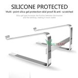  Giá Đỡ Laptop Thông Minh Hợp Kim Nhôm Cứng Cáp Màu Đen - Bạc -dc4463 