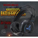  Tai nghe gaming chụp tai V2000 chuyên phòng game cổng USB âm thanh 7.1 kết nối có đèn led MIC,ÂM THANH -dc3422 
