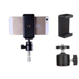  Khung Kẹp/Giá Đỡ Điện Thoại Lên Tripod Xoay Được 360 độ ( Không kèm chân tripod mini ) -dc4050 