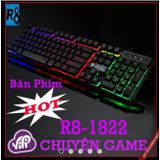 Deal Hot Bàn Phím R8 1822 Giả Cơ Chuyên Game Led 7 Màu -dc3152 