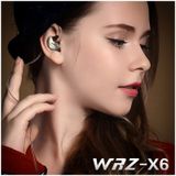  Tai nghe móc tai In-Ear HIFI Zircon Thể Thao siêu Bass chống ồn Zircon X6 phiên bản cao cấp có micro đàm thoại -dc2599 