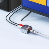  Bộ chuyển đổi âm thanh quang học Choseal kèm dây quang sang AV ra audio tiếng to - dc5155 