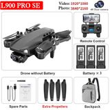  Flycam, Máy bay điều  khiển từ xa L900 Pro ,L900 SE MAX Cảm Biến Tránh Vật Cản ,Camera 4K UHD, Động cơ không chổi than 