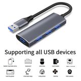  Hub chia 4 cổng USB 3.0 2.0 tốc độ cao cho PC Laptop Notebook -dc4778 