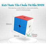  Rubik 2x2  Khối Lập Phương Rubik Ma Thuật 2 Tầng KT 5cm -dc4509 