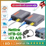  Bộ Chuyển Đổi Quang Điện Netlink HTB-GS-03 A/B Convert quang điện 10/100/1000Mb LOẠI 1 SỢI -DC4247 