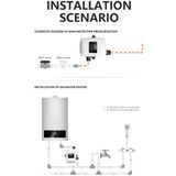  Bơm tăng áp vòi sen - máy giặt- Máy bơm tăng áp trợ lực dùng nguồn DC 24V 
