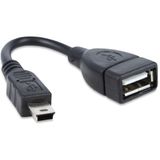  Cáp Mini USB OTG(Đen) -DC1835 