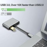  Đầu chuyển đổi Usb Type-C To USB-C HDMI độ phân giải 4K , VGA USB 3.0, 4 trong 1, hỗ trợ SS MHL 