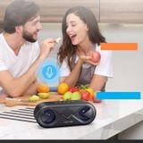  Loa bluetooth mini S6 cao cấp bass mạnh để bàn tích hợp công nghệ âm thanh stereo siêu trầm ấm 