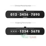  Thẻ dán số điện thoại trong ô tô Chính hãng Earldom EH46 -DC3251 