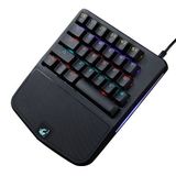  Bàn phím cơ 1 tay Free Wolf / inker K9 led RGB với Led gầm cực đẹp switch blue dc3314 