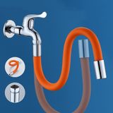  Ống nối dài vòi nước linh hoạt, nối vòi bồn rửa có thể quay 720° theo mọi hướng, đầu nối dài vòi nước nhiều kích thước 