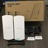  Mercury MWB201 , MWB505S - Bộ thu phát Wifi không dây cho camera IP, thang máy,Bộ phát wifi ngoài trời đến 1KM, 5km 