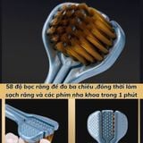  Bộ 4 bàn chải đánh răng đa chiều chải được 3 mặt lông mềm đánh bay mảng bám không hại nướu 