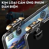  Bộ 2 Nút Bấm Chơi Game PUBG Taurus MK-1 Hỗ Trợ Chơi PUBG, ROS, Freefire Dành Cho Điện Thoại Androi Và IOS -dc4154 