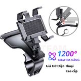  Giá đỡ điện thoại ô tô YB20-9 ,kẹp trên xe hơi xoay 360 độ chống rung treo đa điểm trên taplo, gương chiếu hậu -DC4709 
