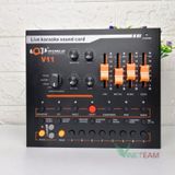  Sound Card Thu Âm AQTA V11 Đa Năng Hát Karaoke Và Livestream -dc3398 