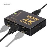  HDMI Switch 4k 5 in 1 out 5 cổng vào 1 cổng ra có điều khiển (Đen) -DC780 