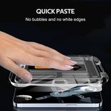  Kính Cường Lực iphone tự hút bụi chống nhìn trộm có kèm khung tự dán ,bảo vệ màng loa thế hệ mới 