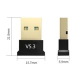  USB Bluetooth Dongle Bluetooth 5.3 Bộ thu phát BT không dây Bộ chuyển đổi cho máy tính PC -dc4997 