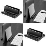  Đế hợp kim nhôm Vaydeer  SZ2S061 giữ laptop, MTB, ĐT dựng đứng tiết kiệm không gian, có thể điều chỉnh -dc4857 
