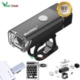  Đèn pha xe đạp siêu sáng Machfally ✔Sạc cổng USB✔Chống nước Model EOS100 -DC4354 