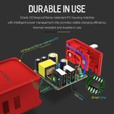  Combo Củ Sạc Rock 2 USB + Cáp Dù PVC Lightning 8 Pin Dài 1M -dc3254 