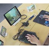  Handjoy D4 | Bộ chuyển đổi chuột và bàn phím cho điện thoại chơi game PUBG, ROS, FreeFire kết nối không có độ trễ 