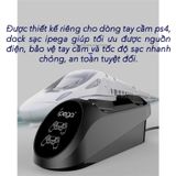  Đế sạc cho 2 tay cầm PS4 Slim/ Pro có led báo hiêu - iPega 9180 -dc4689 