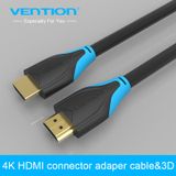  Cáp HDMI tròn Vention VAA-M02-B150 1m cao cấp -dc2857 