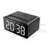  Loa Bluetooth kiêm Đồng Hồ Báo Thức Để Bàn Siêu Hay,Siêu trầm ,Bass sâu, Loa kép độc đáo AEC - BT508 -dc3699 