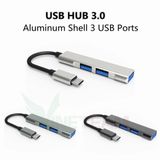  Bộ chia cổng Hub Type-C/Hub USB 4 trong 1 cho Laptop/laptop táo,ĐT,tablet táo -dc4756 